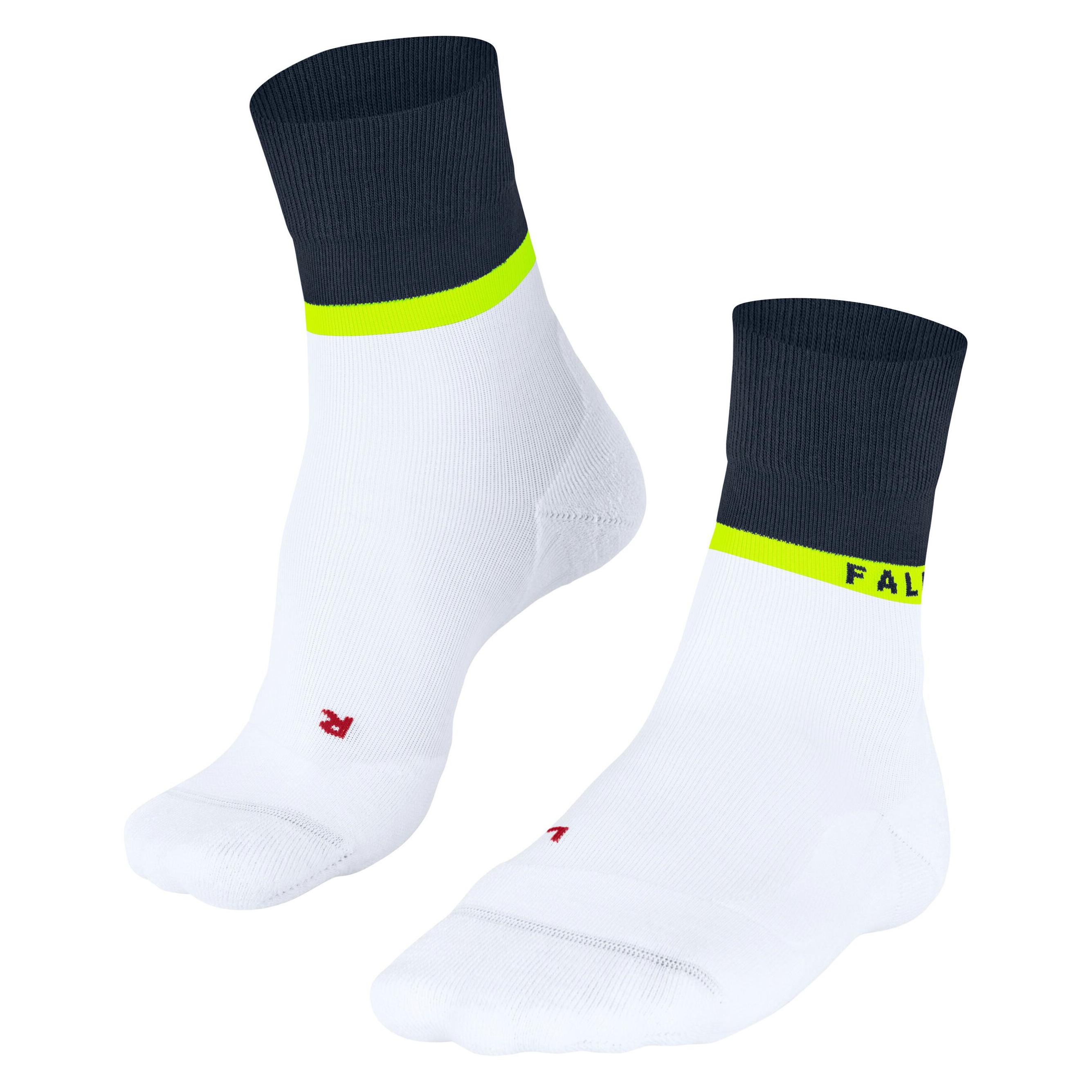 Falke, Damen, Sportsocken, RU4 Endurance Compression W (35 - 36), Weiss, Mehrfarbig