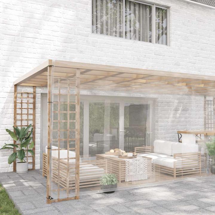 Produktbild vidaXL transparente Plane (8 x 6 m)