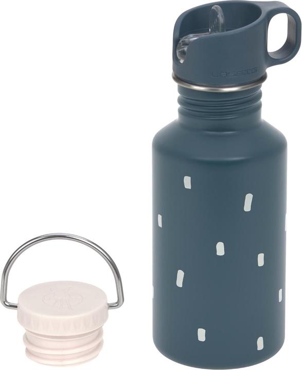 Immagine prodotto Lässig Edelstahl Kinder Trinkflasche 500 ml - Happy Prints, Dunkelblau (0.50 l)