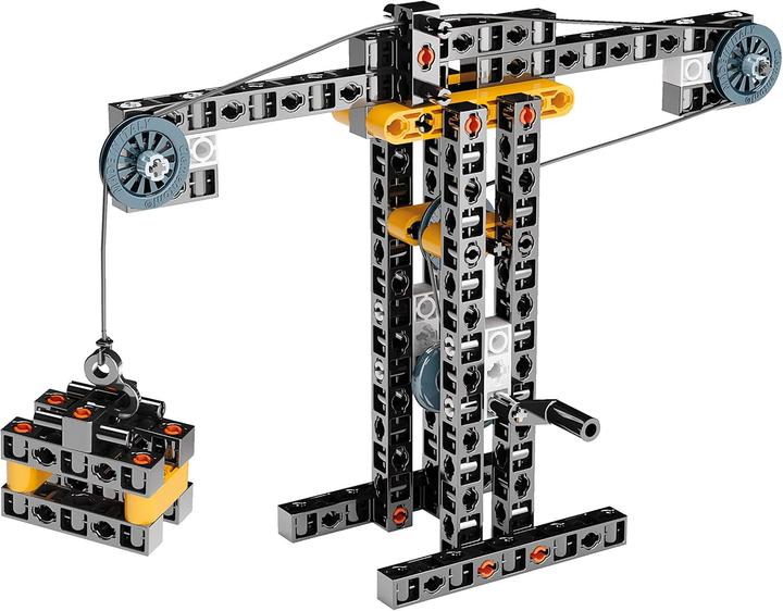 Actual product image Clementoni Construction Challenge cranes and elevators