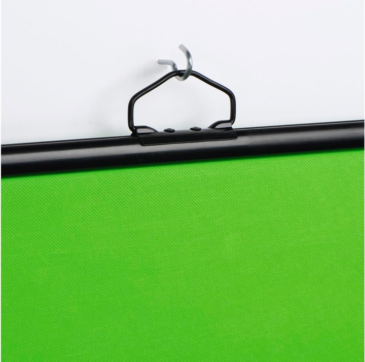 Produktbild Hama Green Screen Hintergrund mit Stativ, 180 x 180 cm, 2in1 (180 cm, 270 cm)