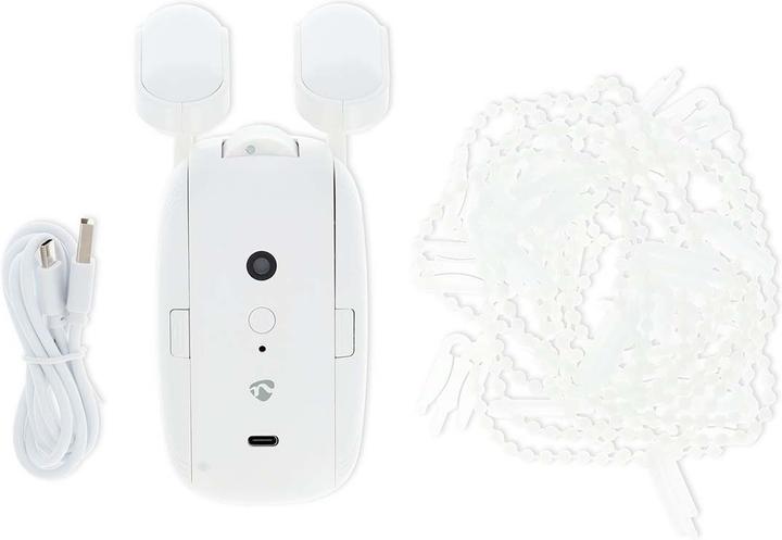 Image du produit Nedis SmartLife Robot Rideau | Barre à Rideaux | Rideaux Horizontaux | Alimenté par Piles / Electricité