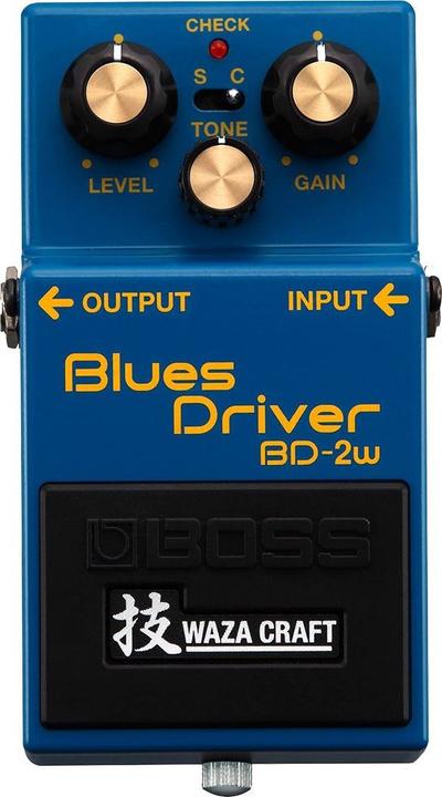 BOSS (Electronics) Pedale effetti BD-2W Pedale d'espressione Nero, Blu (Chitarra elettrica)