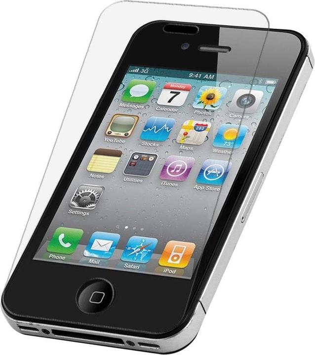 Produktbild PhoneLook Tempered Glass Schutzglas Display Schutzfolie Panzer Glas (1 Stk., Apple iPhone 4)