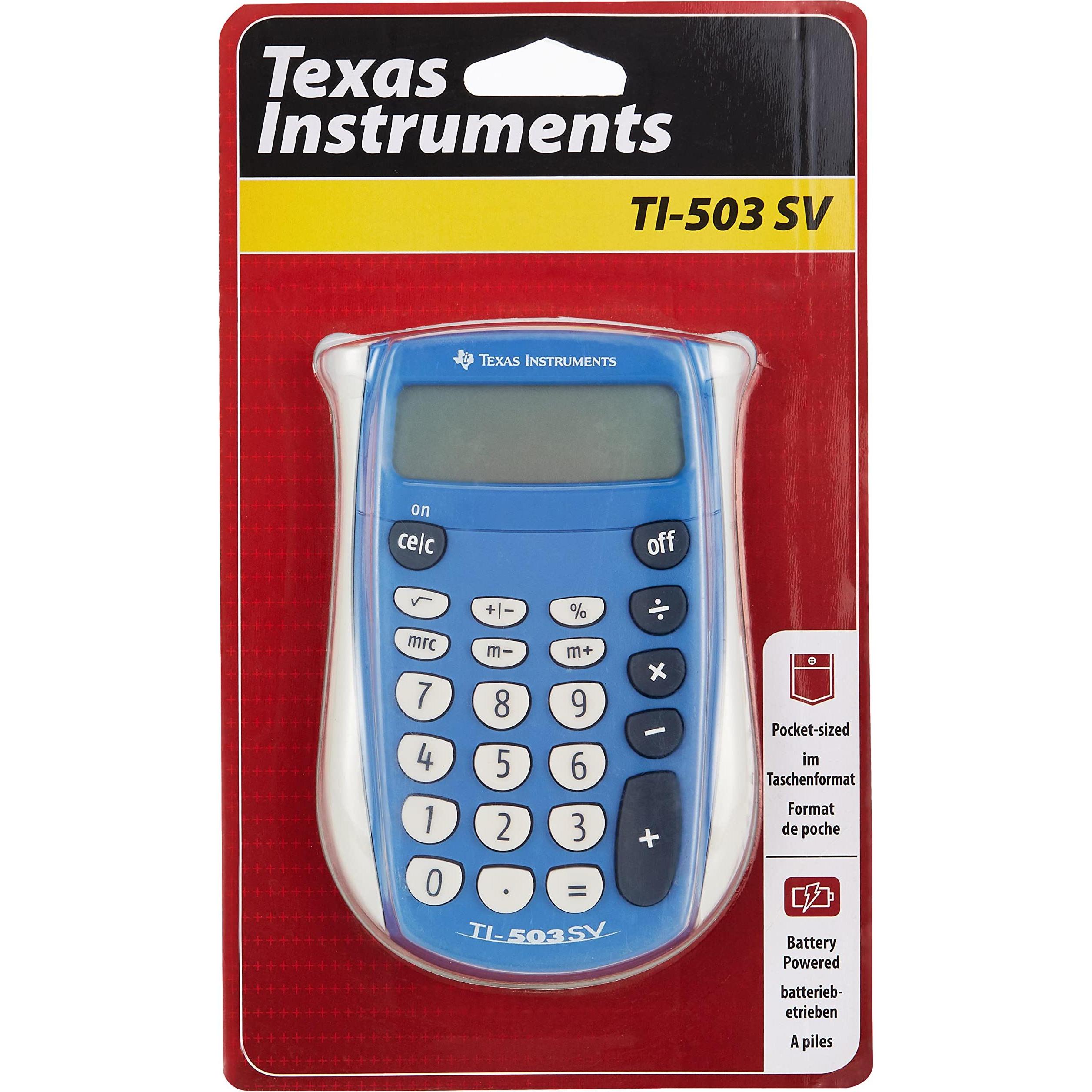 TI, Taschenrechner, 503 Sv (Batterien)