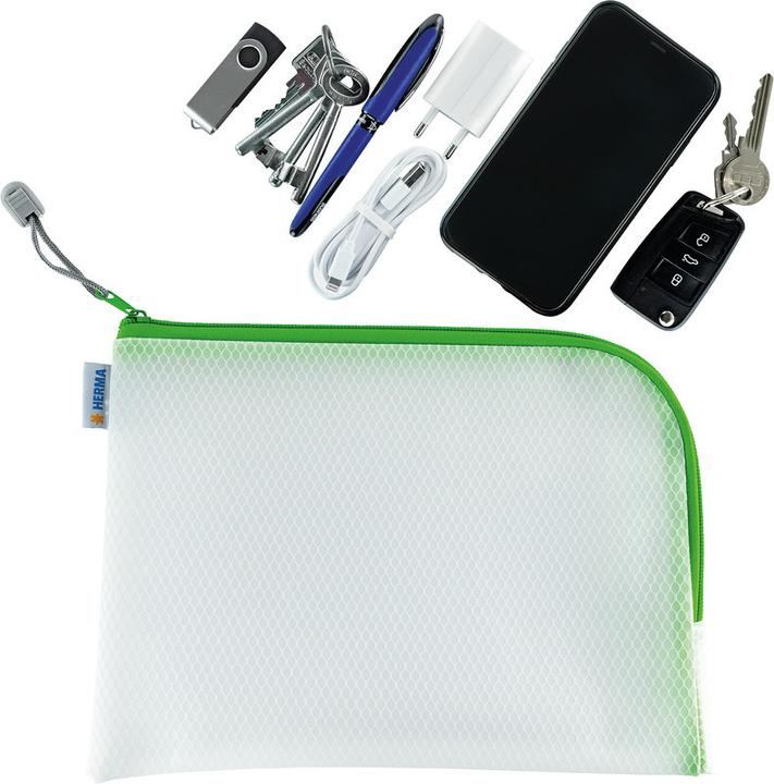 Actual product image HERMA A5 zip pocket