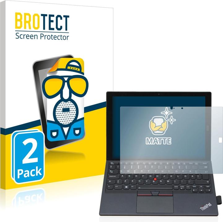 Immagine prodotto BROTECT Pellicola protettiva antiriflesso opaca (2 Pezzo/i, ThinkPad X1 compressa)