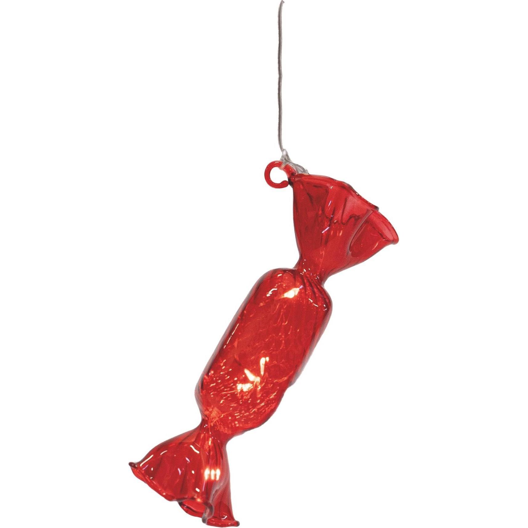 Sirius, Weihnachtsbeleuchtung, Weihnachtskugel Bonbon Hannah, 12 cm, Rot