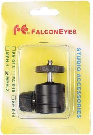 Actual product image Falcon Eyes Mini Ball Head Black MPH-2 (Spherical head)