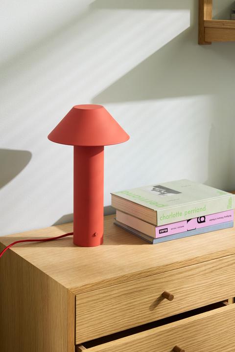 Actual product image Hübsch Tower Table Lamp Red