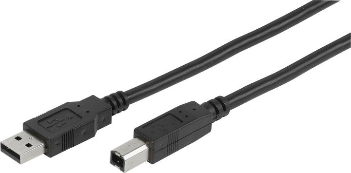 Produktbild Vivanco CC U4 18 USB Kabel 1,8 m USB 2.0 USB A USB B Schwarz (1.80 m, USB 2.0)