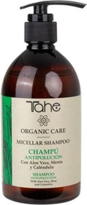 Tahe Organic Care Micellar Anti-Pollution Shampoo 300ml Minze (300 ml, Flüssiges Shampoo)
