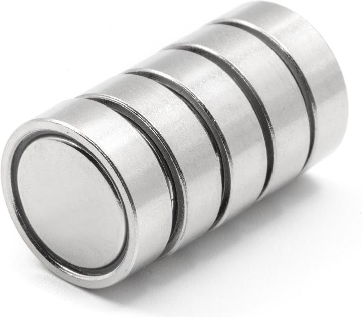 Immagine prodotto Supermagnete Magnete con base in acciaio da incollare (5x)