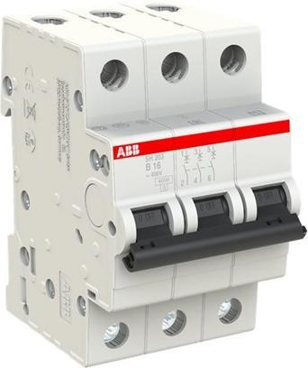 Immagine prodotto ABB MINI INTERRUTTORE SH203-B16A 3P 6KA