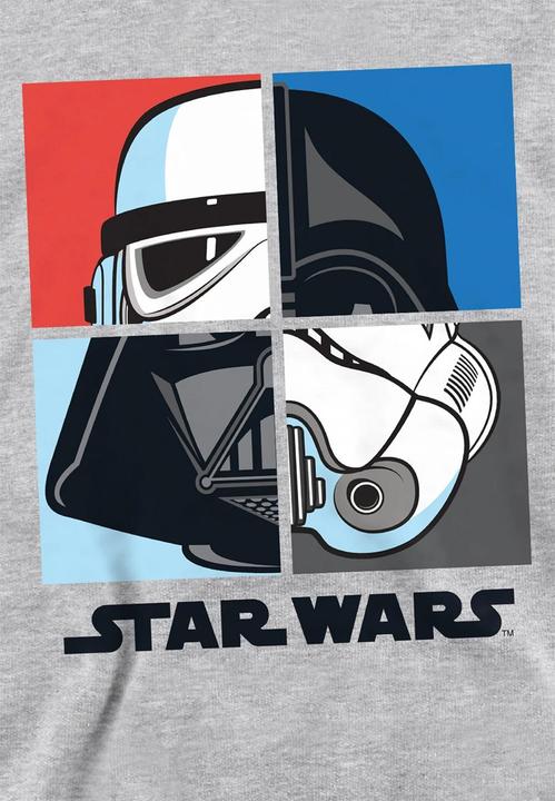 Produktbild Star Wars Kapuzenpullover meliert (128)