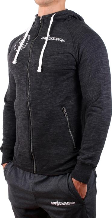 Immagine prodotto Gym Generation Felpa con cappuccio e zip - GUNMETAL (XL)