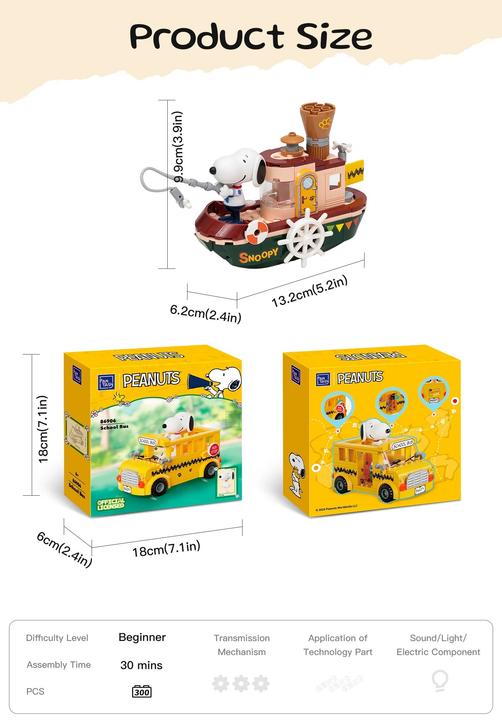 Actual product image Pantasy Peanuts™ - Dampfschiff