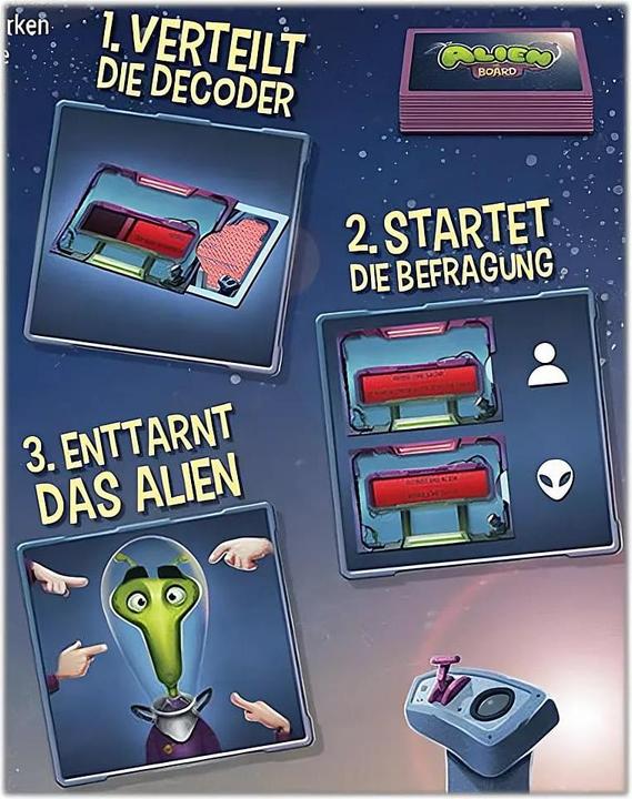 Produktbild Piatnik Alien On Board (Deutsch, 3 - 6 Spieler)
