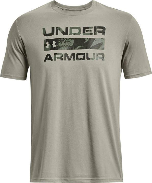 Actual product image Under Armour Stacked Logo Fill T-Shirt, Grove Green (L)