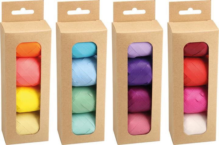 Produktbild Pattberg Geschenkband Opak Matt 4 Stück je 1 cm (4x)