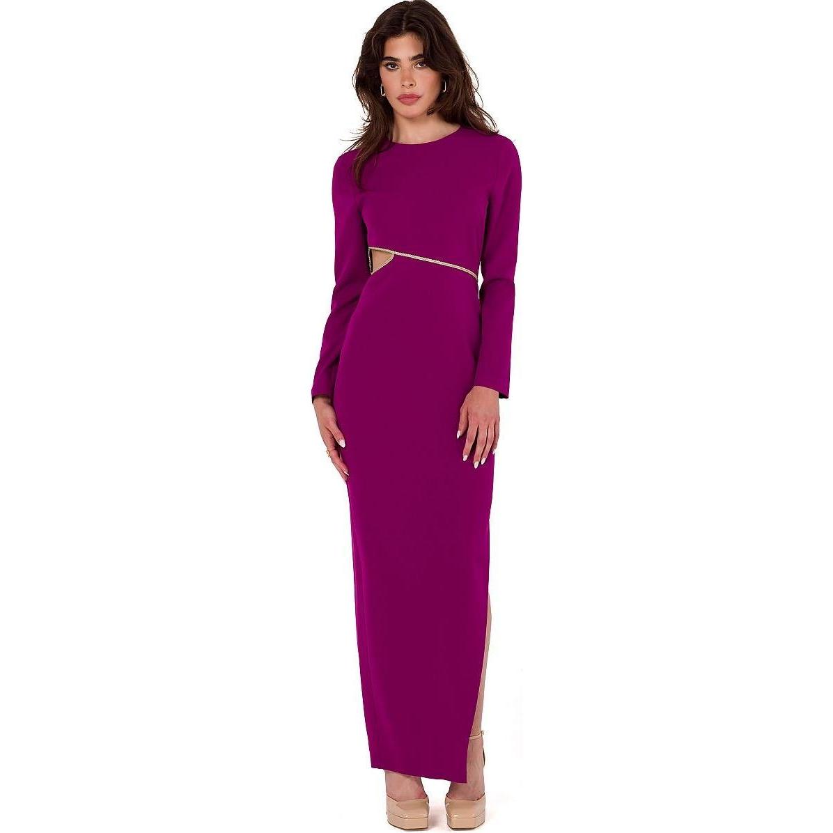 Makover, Damen, Kleider, Abendkleid, Violett, (L)