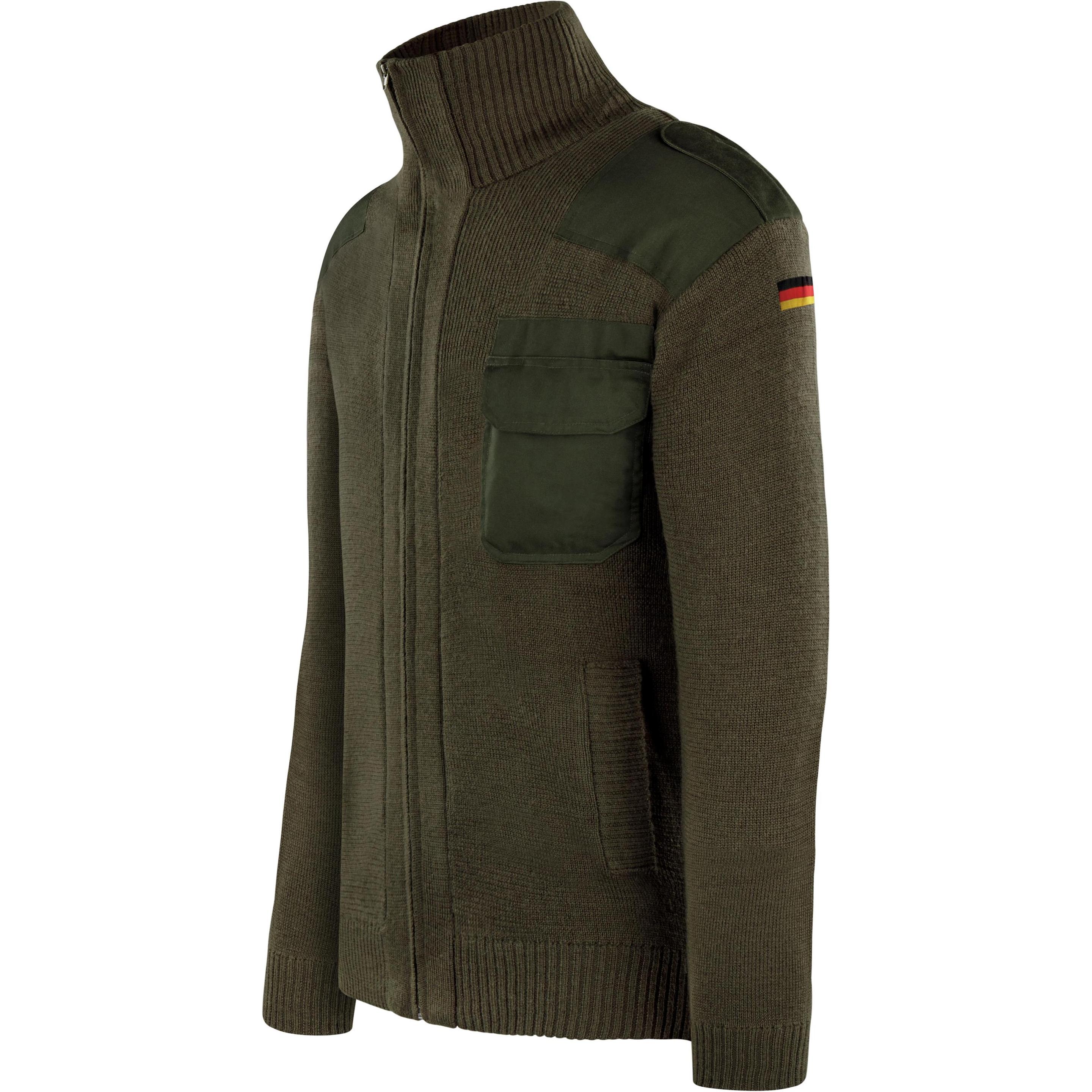 Thumbnail - Normani, Herren, Pullover, Herren-Strickjacke Istrup - 1841, Grün, (XXL)