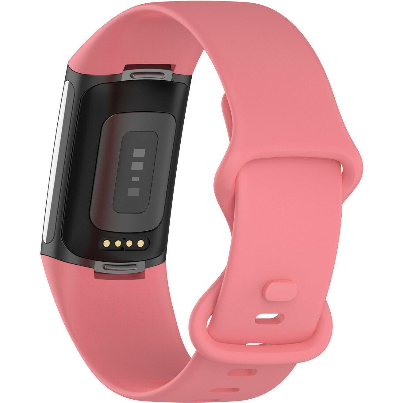 Thumbnail - Strap-it Silikonarmband (Silikon), Uhrenarmband, Rosa