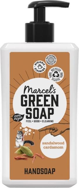 MGA Marcel's Green Soap, Santal & Cardamome, Savon, 500 ml