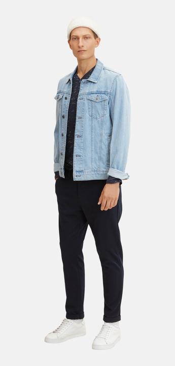 Produktbild Tom Tailor Longsleeve Langarmshirt mit Henleyausschnitt (M)