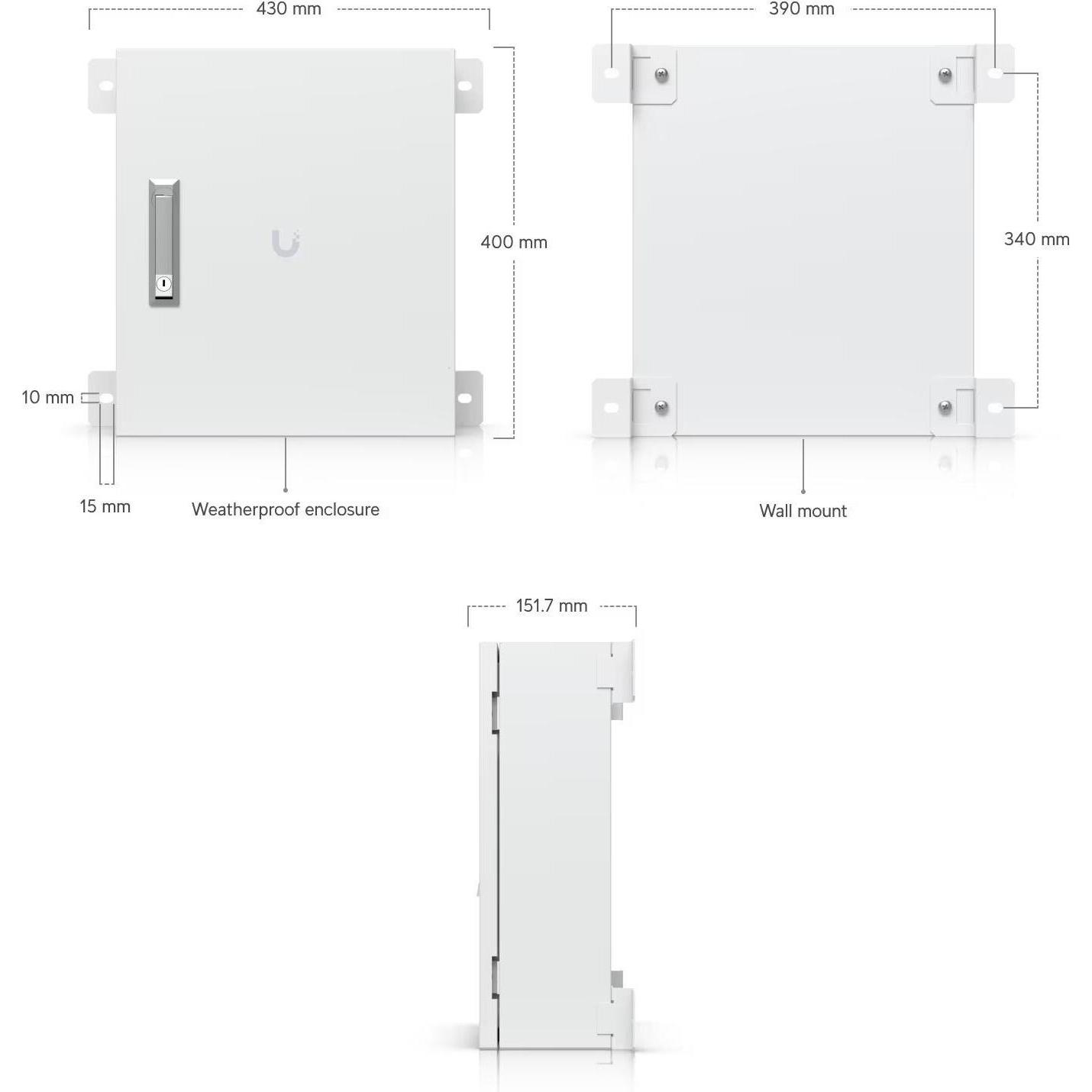 Ubiquiti An indoor/outdoor enclosure, Zubehör Netzwerk