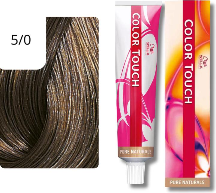 Produktbild Wella Color Touch Pure Naturals - 5/0 (5/0 Hellbraun)