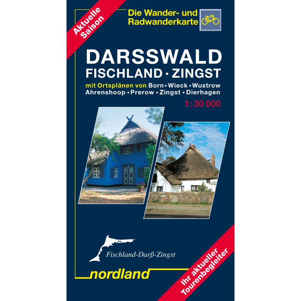 Darsswald - Fischland - Zingst, Landkarte