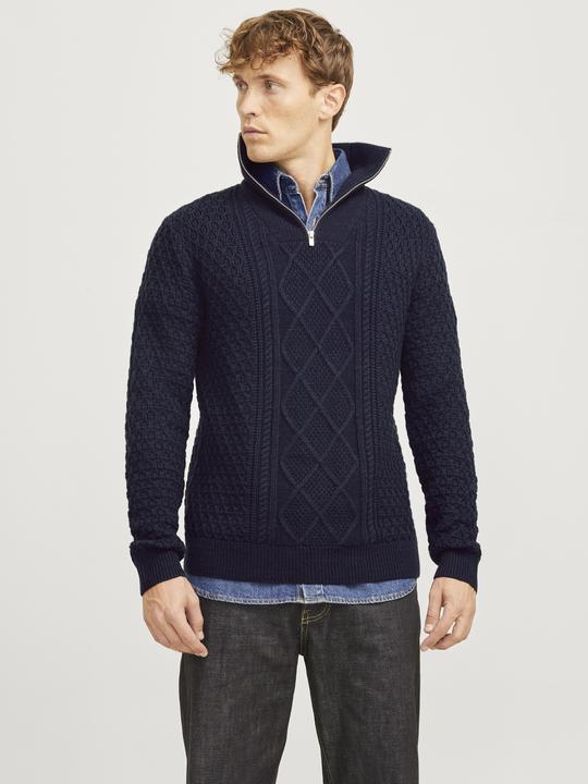 Produktbild Jack & Jones Einfarbig Strickpullover Strickpullover (S)