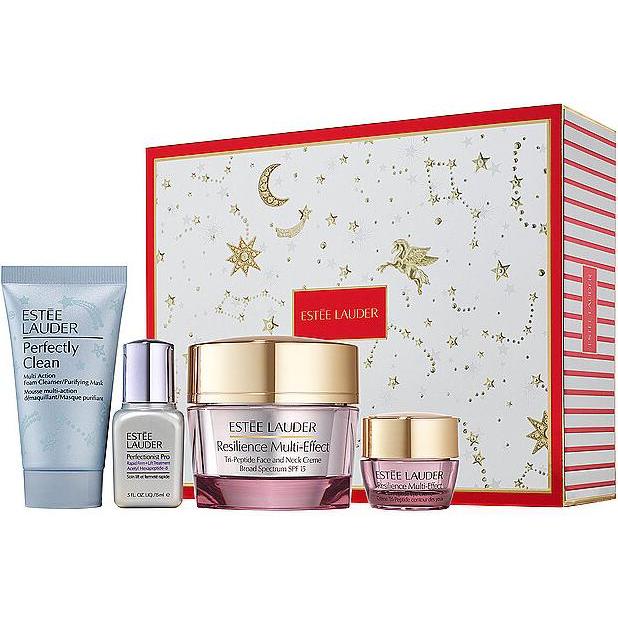 Thumbnail - Estée Lauder, Beauty Geschenkset, Essent Resilience M Effects Skincare Set (Gesichtspflege set)