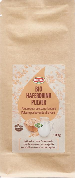 Produktbild Morga Haferdrinkpulver Bio Plv (1 x 200 cl)