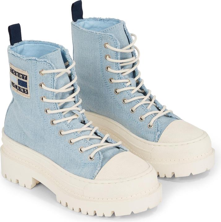 Image du produit Tommy Hilfiger Chaussures Femmes TJW Foxing Denim Boot Jeans (39)