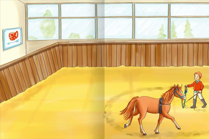 Produktbild Erstes Stickern - Reiterhof