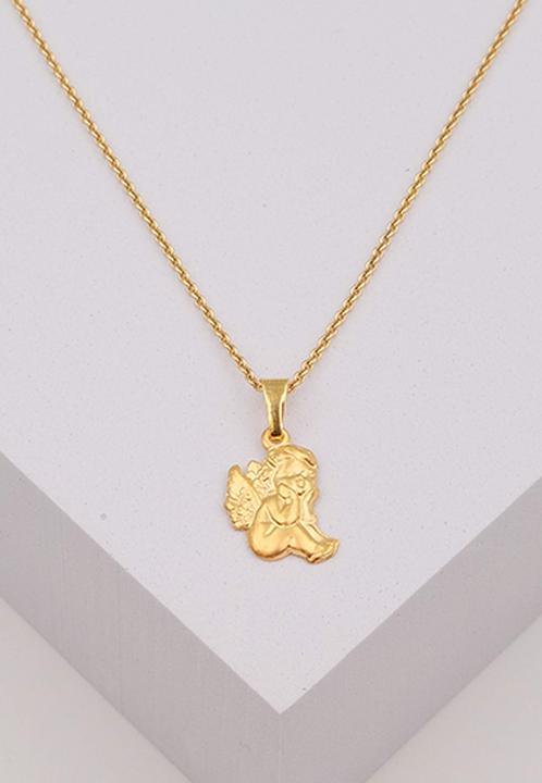 Image du produit Muau Angel pendentif yellow gold 750, 19x10mm (Or jaune 750)