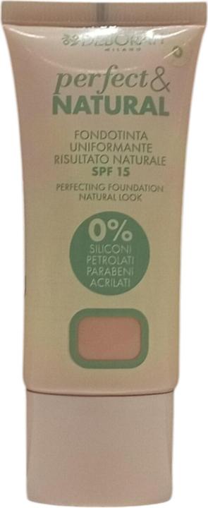 Deborah Milano Perfect & Natural Flüssige Foundation Fair Rose SPF 15 (01 Fair Rose)