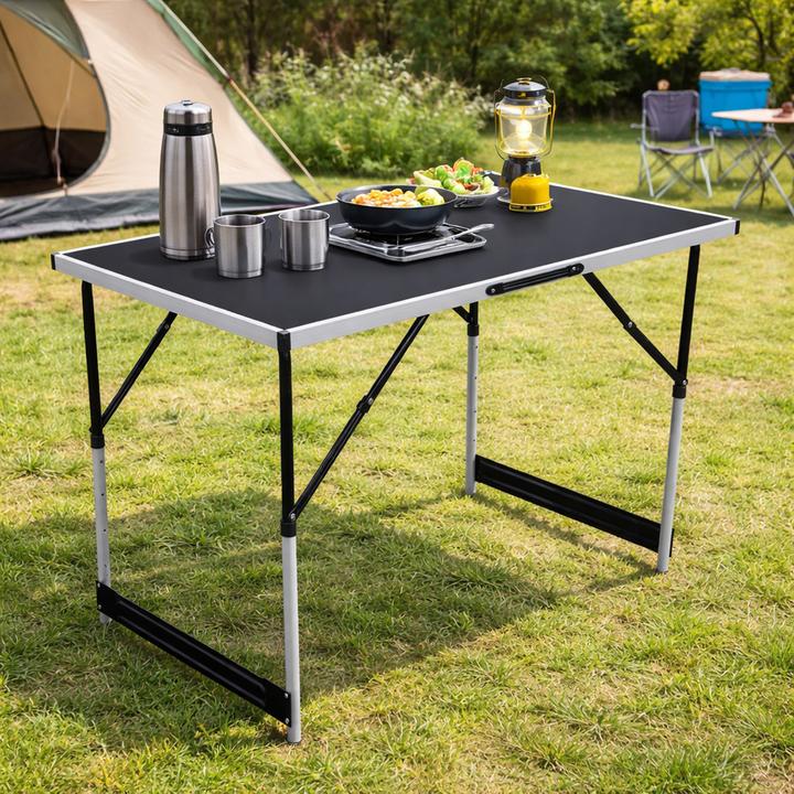 Produktbild Mojawo XXL Campingtisch Multifunktionstisch klappbar Alu höhenverstellbar