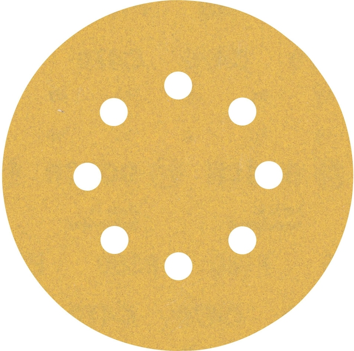 Actual product image Bosch Professional Zubehör EXPERT C470 Sanding paper with 8 holes for random orbital sander, 125 mm, G 180, 5 pcs. (180)