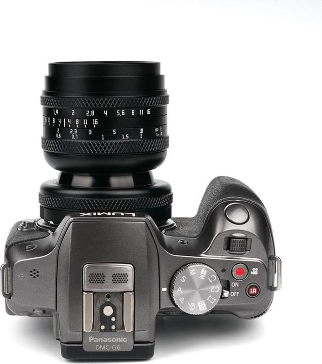 Image du produit AstrHori Full Frame 50mm F1.4 Tilt Lens with Panasonic Olympus M43 mount (black) (Micro Four Thirds, Micro Four Thirds, Plein format)