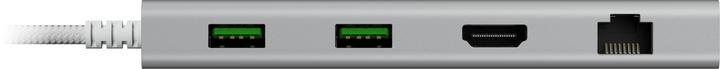 Actual product image Razer USB-C Dock - Mercury Edition (USB-C, 11 ports)