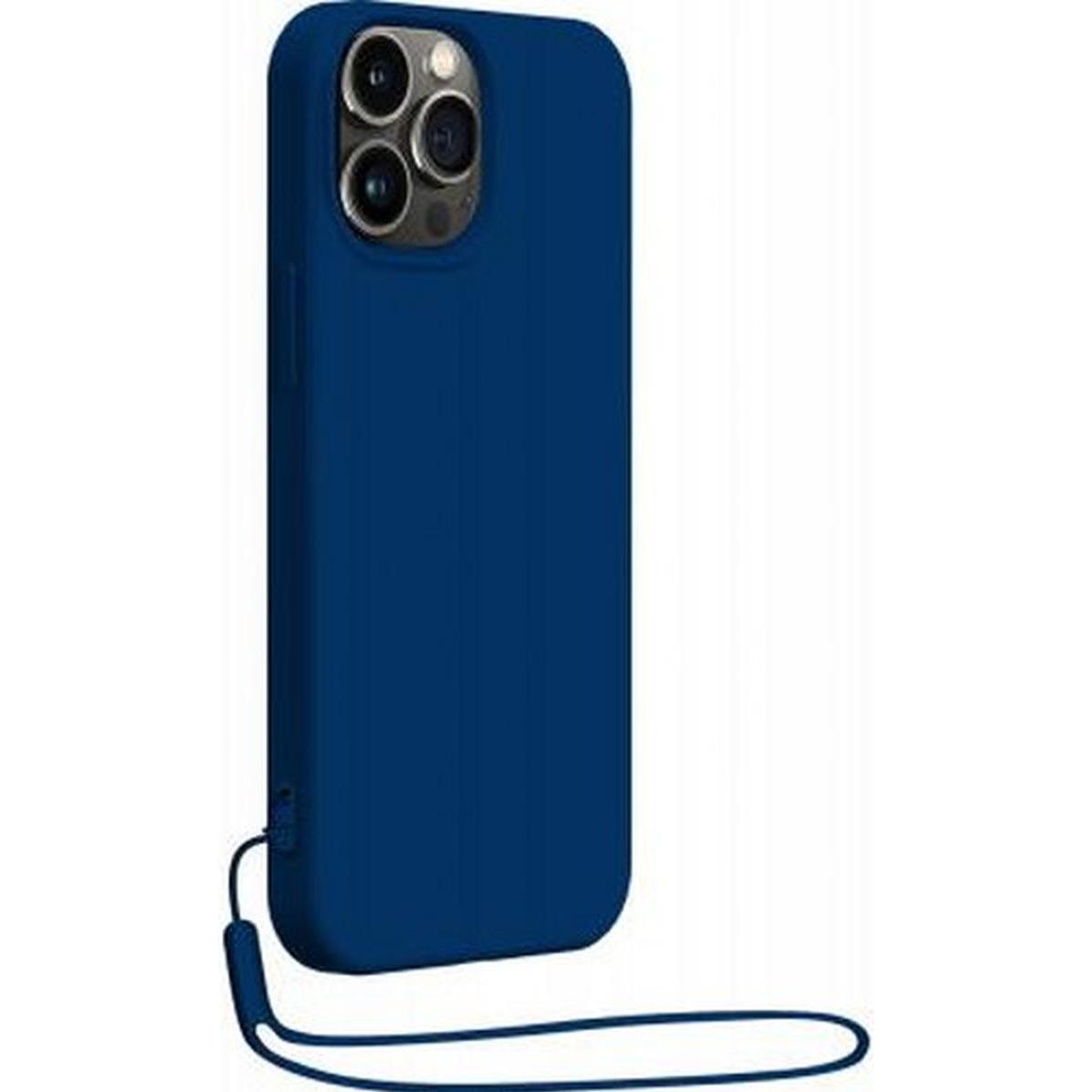 Bigben Covdragip14pmbl (Apple iPhone 14 Pro Max), Smartphone Hülle, Blau