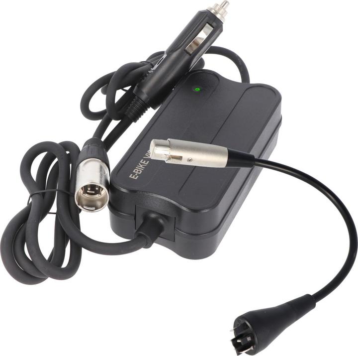 Actual product image E-Bike-Vision 12V Car Charger SET for Bosch Active, Performance 36V (E-bike charger)