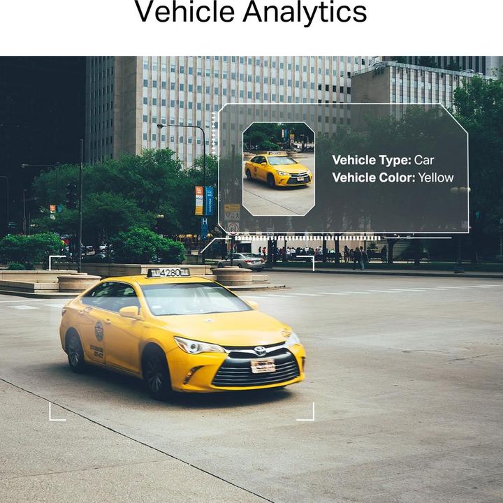 Actual product image TP-Link VIGI C340S(4mm) 4MP Outdoor ColourPro Night Vision Bullet Network Camera (2688 x 1520 pixels)