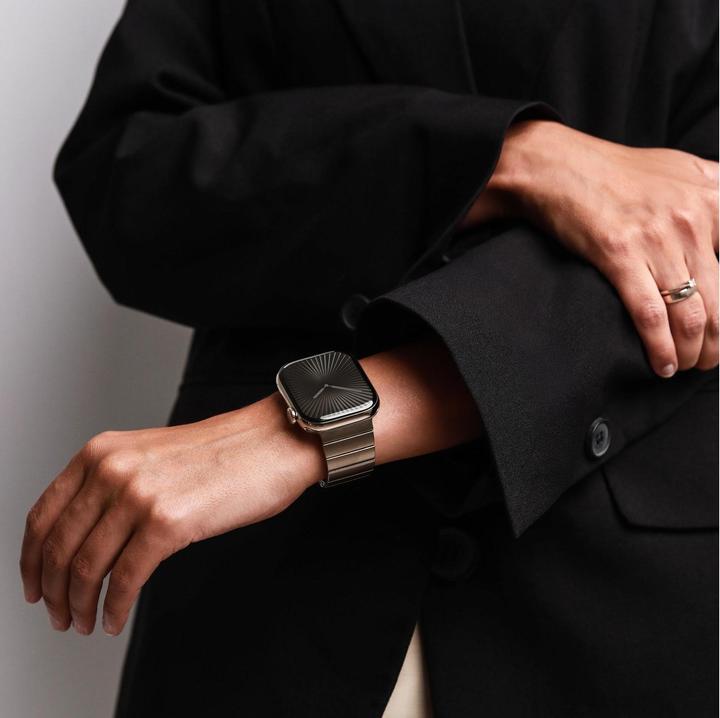 Produktbild Vonmählen Edelstahl Gliederarmband Pro für Apple Watch 40/41/42mm, gold (Edelstahl)