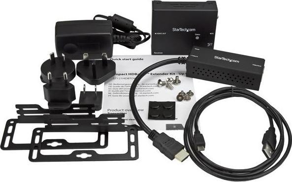 Immagine prodotto StarTech Kit di estensione HDBaseT con trasmettitore compatto - HDMI su CAT5 - HDMI su HDBaseT fino a 4K (Estensore CAT)