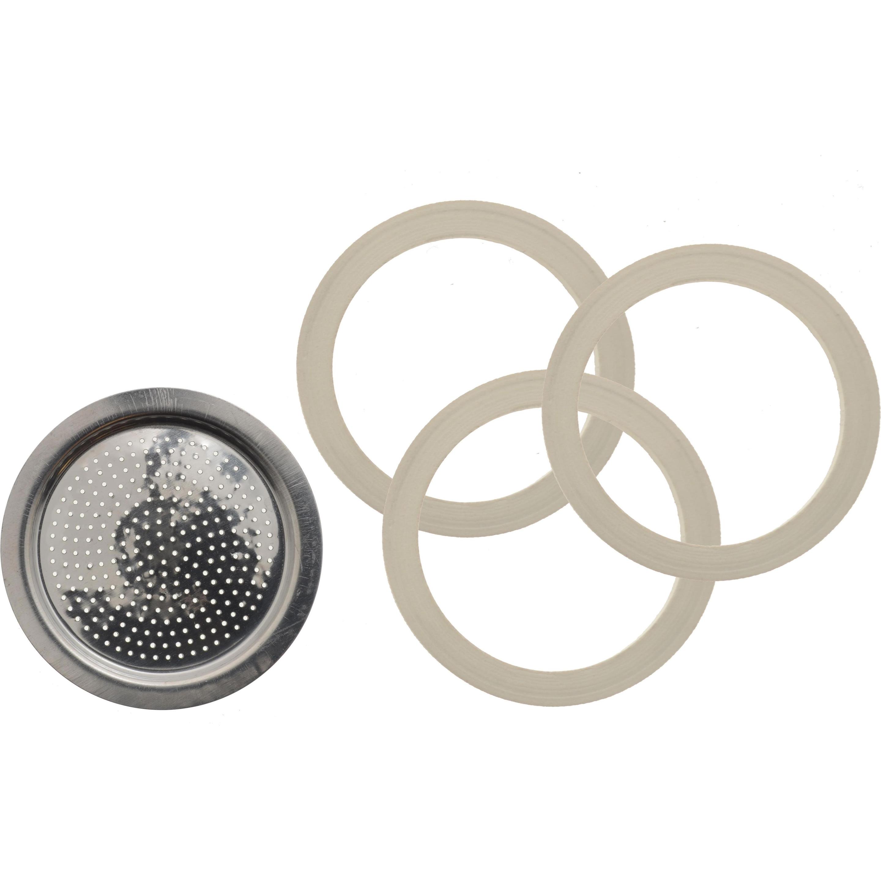Thumbnail - Bialetti Zubehörset Moka Express 9T., Zubehör Kaffeemaschinen, Weiss