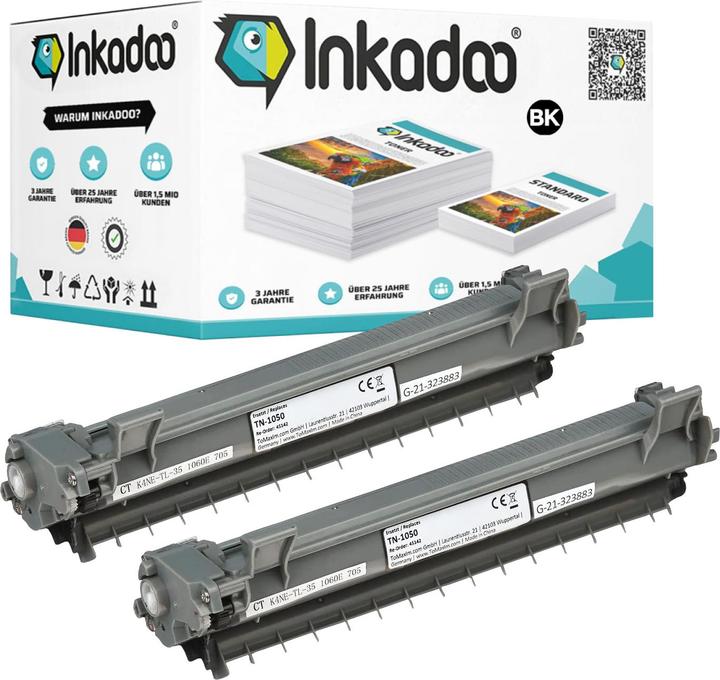 Inkadoo Toner compatible avec Brother TN-1050 (CF)